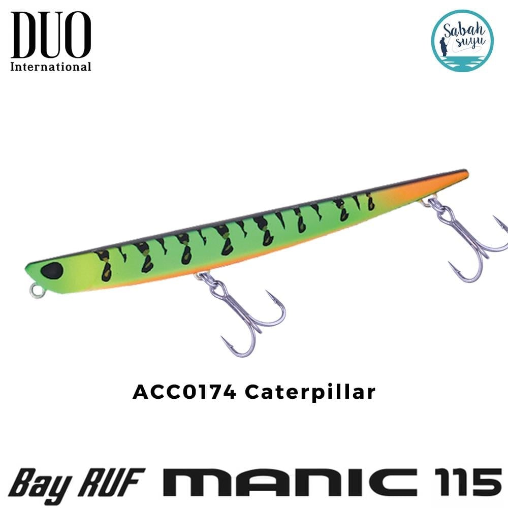 Duo Bay Ruf Manic 115 ACC0174 Caterpillar