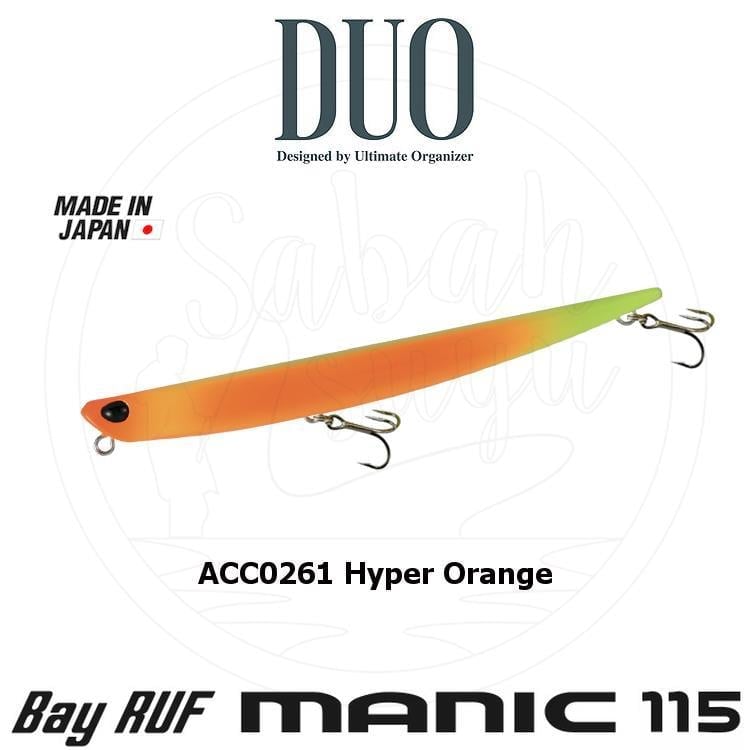 Duo Bay Ruf Manic 115 ACC0261 Hyper Orange