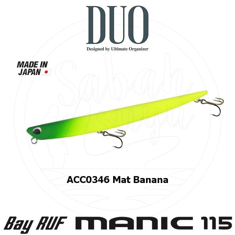 Duo Bay Ruf Manic 115 ACC0346 Mat Banana Sahte Balık