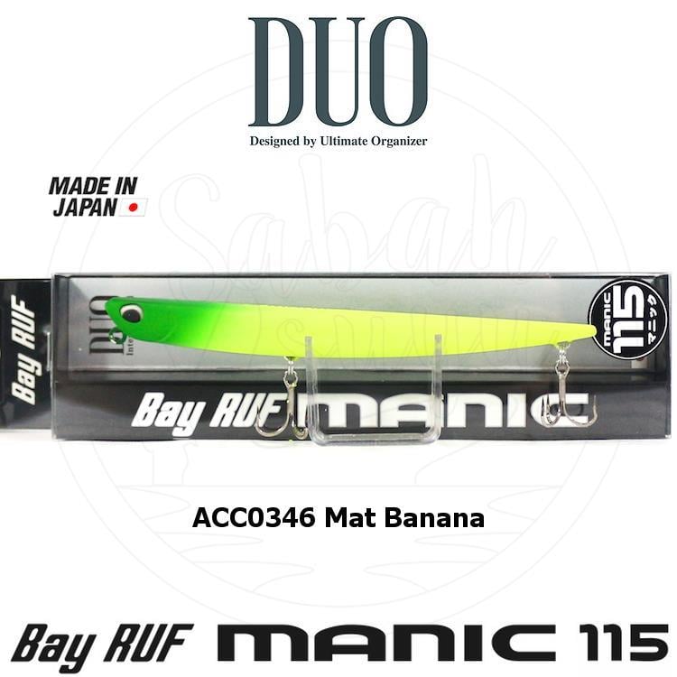 Duo Bay Ruf Manic 115 ACC0346 Mat Banana Sahte Balık