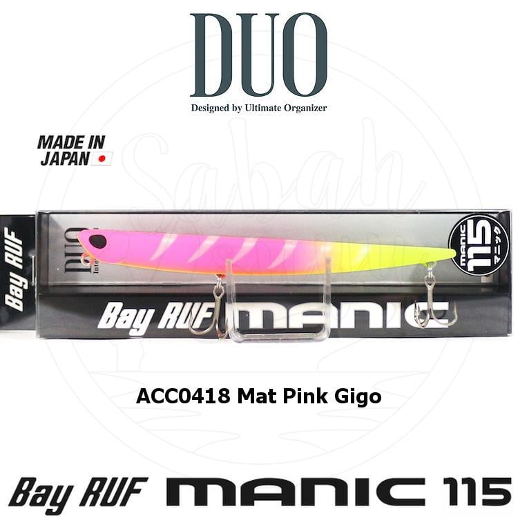 Duo Bay Ruf Manic 115 ACC0418 Mat Ping Gigo Sahte Balık