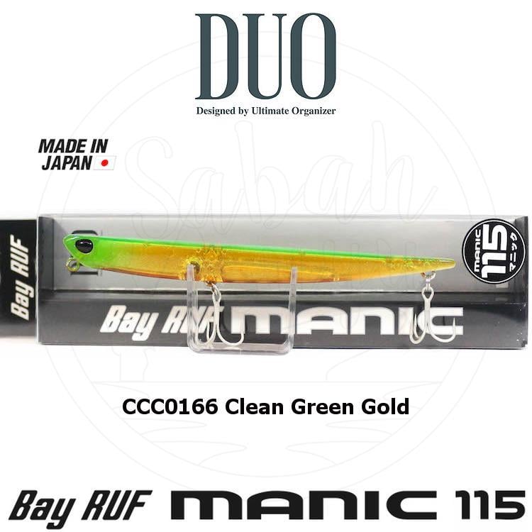 Duo Bay Ruf Manic 115 CCC0166 Clear Green Gold