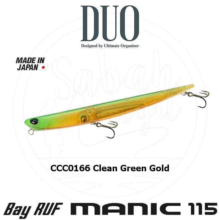Duo Bay Ruf Manic 115 CCC0166 Clear Green Gold