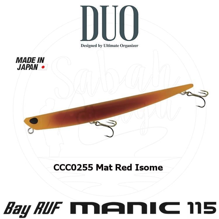 Duo Bay Ruf Manic 115 CCC0255 Mat Red Isome
