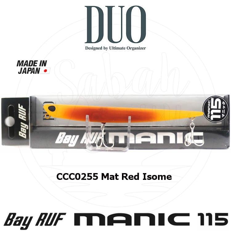 Duo Bay Ruf Manic 115 CCC0255 Mat Red Isome