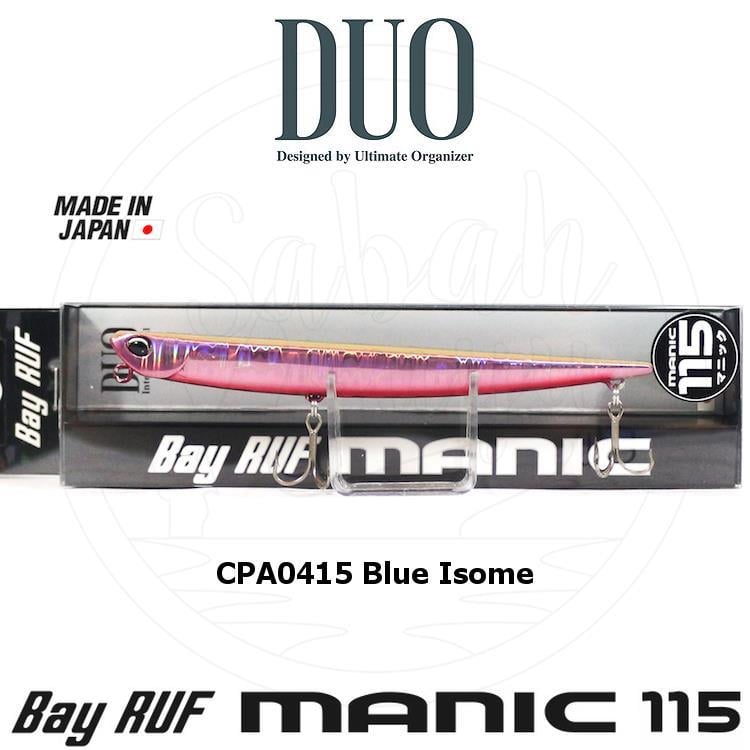 Duo Bay Ruf Manic 115 CPA0415 Blue Isome Sahte Balık