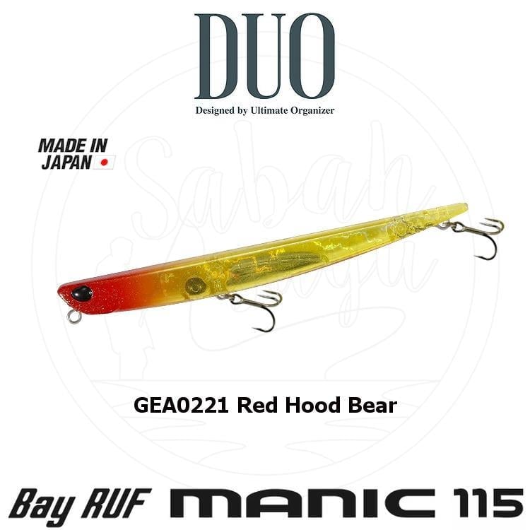 Duo Bay Ruf Manic 115 GEA0221 Red Hood Bear