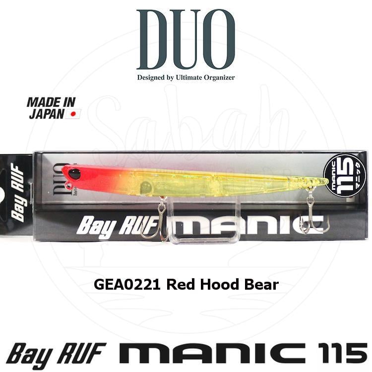 Duo Bay Ruf Manic 115 GEA0221 Red Hood Bear