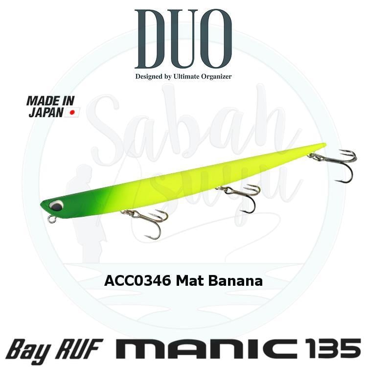 Duo Bay Ruf Manic 135 ACC0346 Mat Banana Sahte Balık