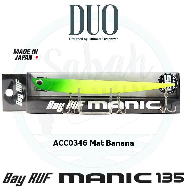 Duo Bay Ruf Manic 135 ACC0346 Mat Banana Sahte Balık