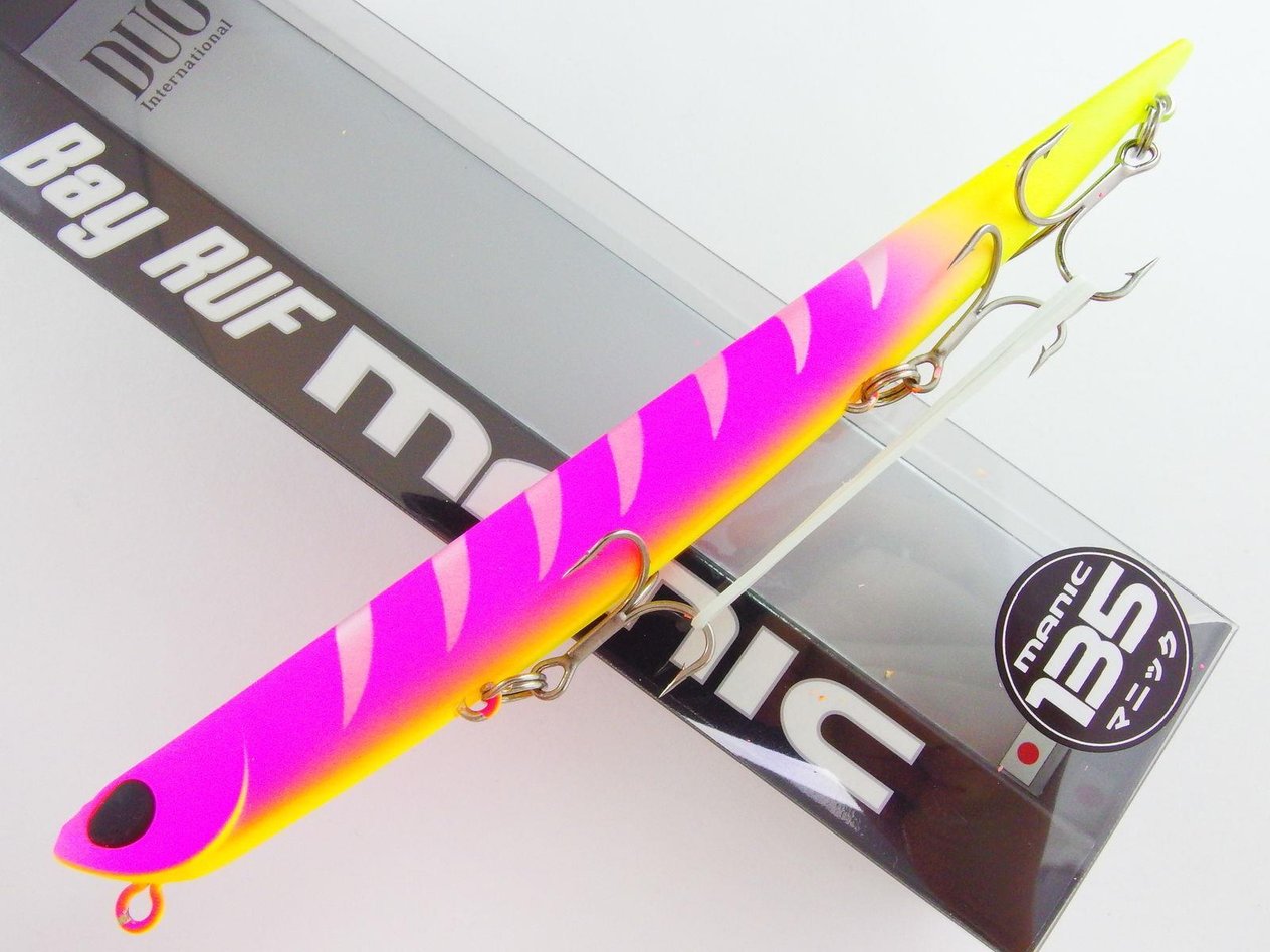 Duo Bay Ruf Manic 135 ACC0418 Mat Pink Gigo Sahte Balık