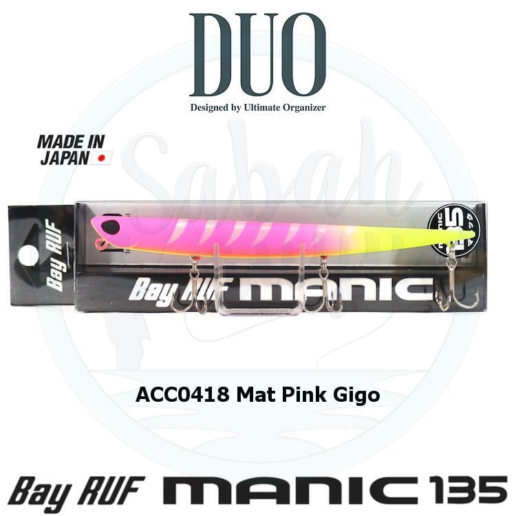 Duo Bay Ruf Manic 135 ACC0418 Mat Pink Gigo Sahte Balık