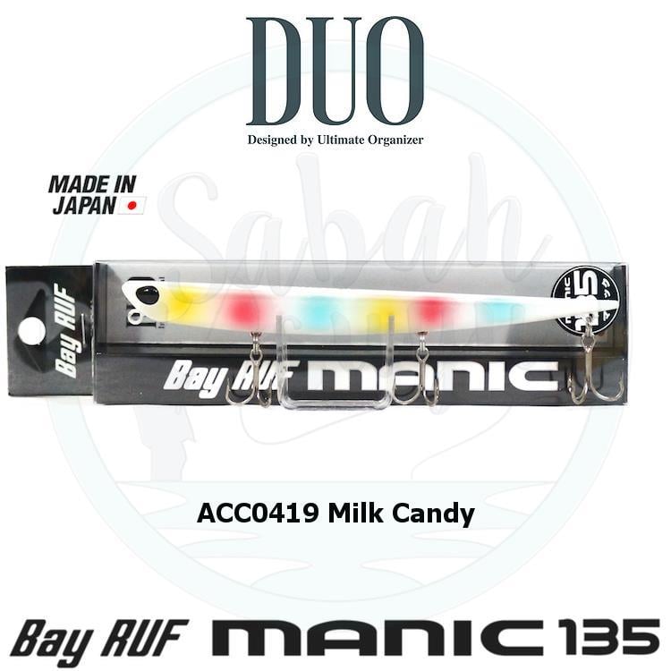 Duo Bay Ruf Manic 135 ACC0419 Milk Candy Sahte Balık