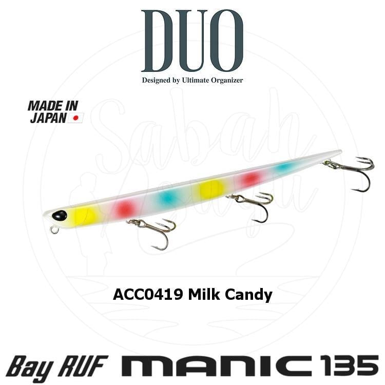 Duo Bay Ruf Manic 135 ACC0419 Milk Candy Sahte Balık