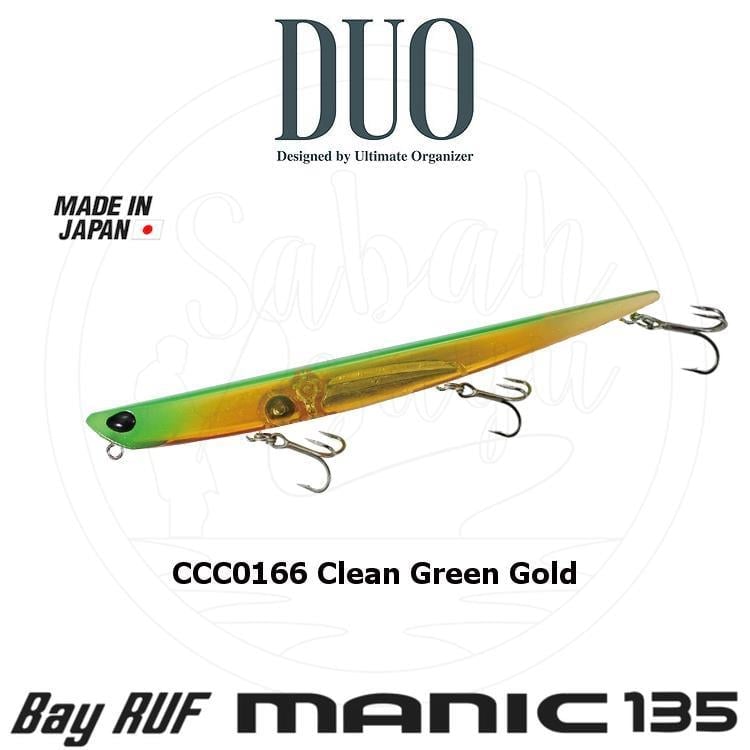 Duo Bay Ruf Manic 135 CCC0166 Clear Green Gold