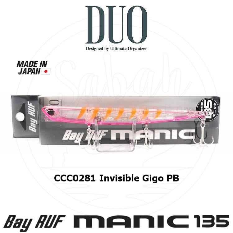 Duo Bay Ruf Manic 135 CCC0281 Invisible Gigo PB
