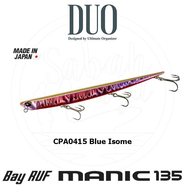Duo Bay Ruf Manic 135 CPA0415 Blue Isome Sahte Balık