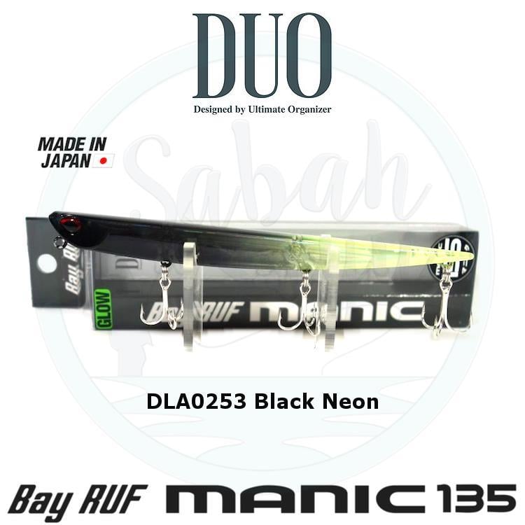 Duo Bay Ruf Manic 135 DLA0253 Black Neon