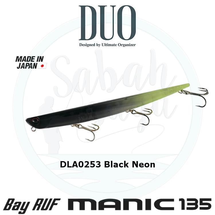 Duo Bay Ruf Manic 135 DLA0253 Black Neon