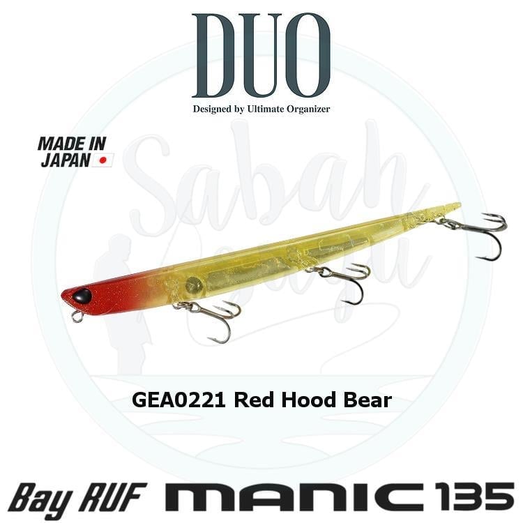 Duo Bay Ruf Manic 135 GEA0221 Red Hood Bear