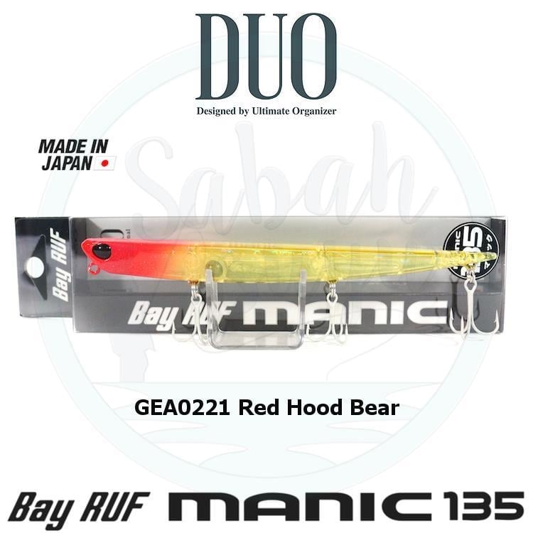 Duo Bay Ruf Manic 135 GEA0221 Red Hood Bear