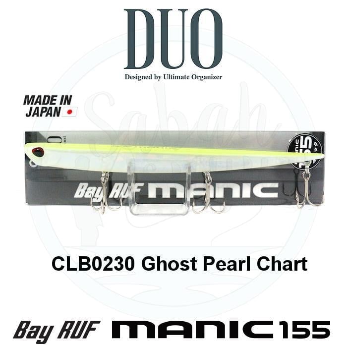 Duo Bay Ruf Manic 155 CLB0230 Ghost Pearl Chart