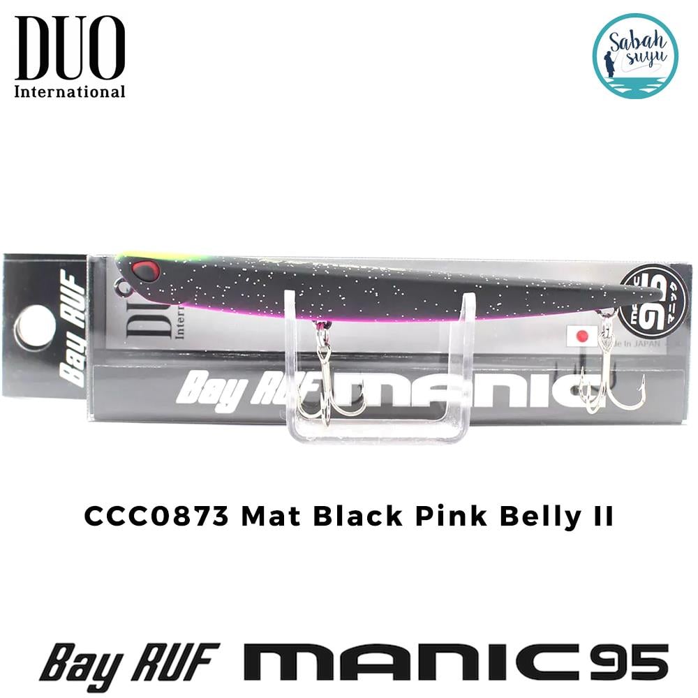 Duo Bay Ruf Manic 95 CCC0873 Mat Black Pink Belly II