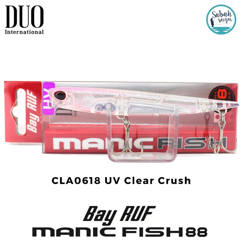 Duo Bay Ruf Manic Fish 88 CLA0618 UV Clear Crush