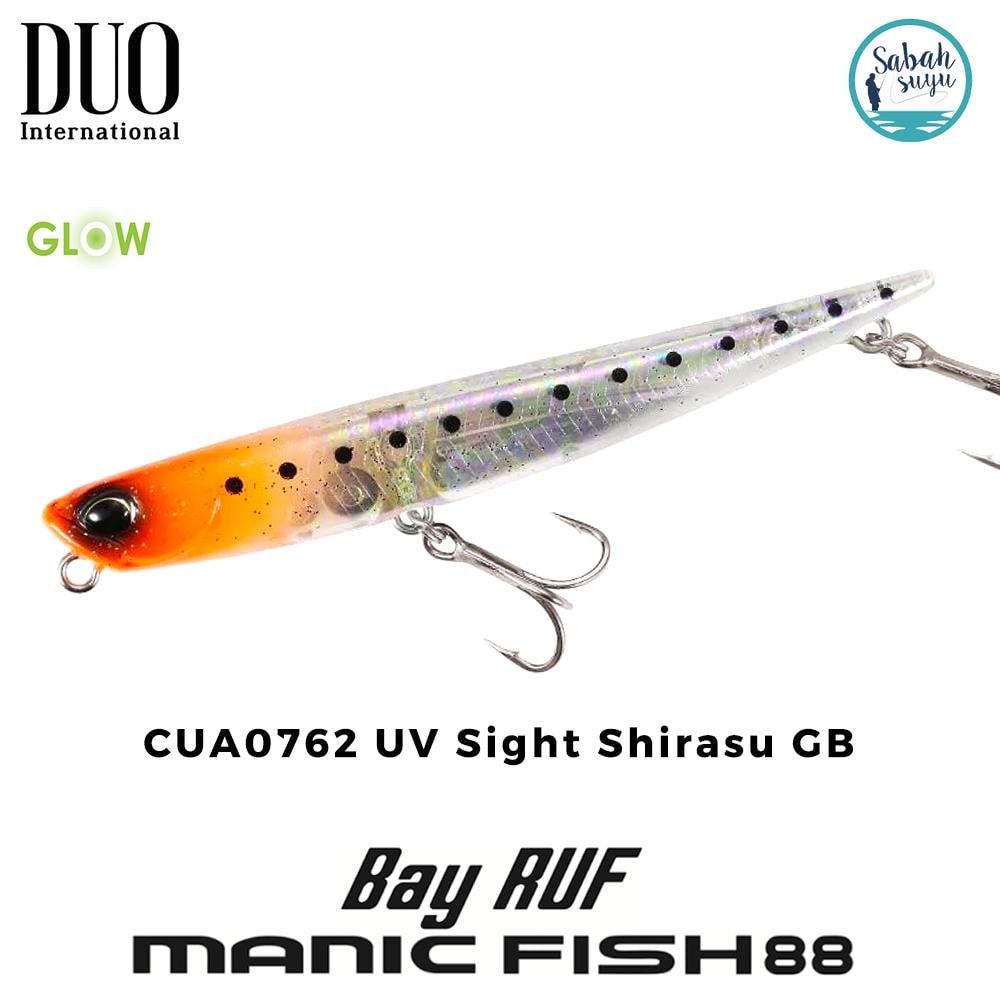 Duo Bay Ruf Manic Fish 88 CUA0762 UV Sight Shirasu GB