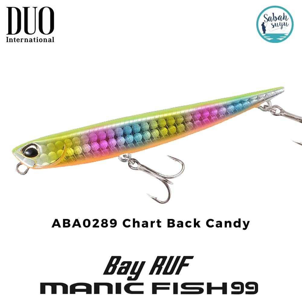 Duo Bay Ruf Manic Fish 99 ABA0289 Chart Back Candy