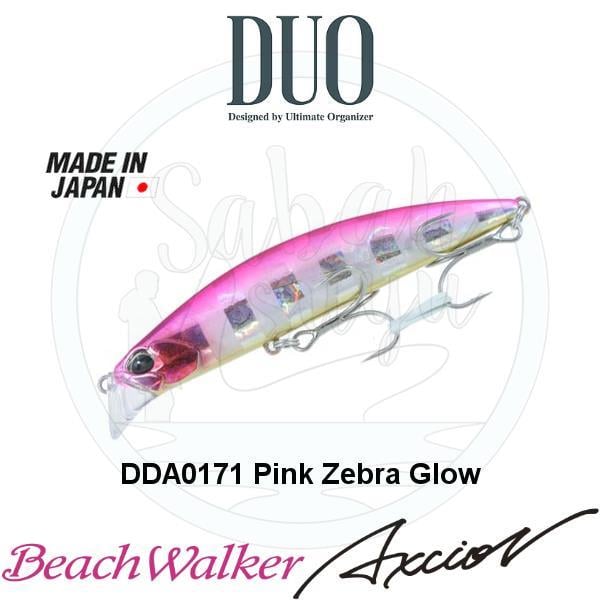 Duo Beach Walker Axcion 95S DDA0171 Pink Zebra Glow