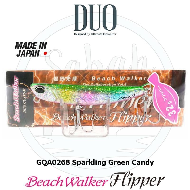 Duo Beach Walker Flipper 32 Jig Sahte Yem GQA0268 Sparkling Green Candy
