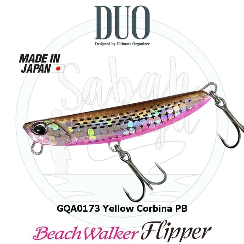 Duo Beach Walker Flipper 32 Jig Sahte Yem GQA0173 Yellow Corbina PB
