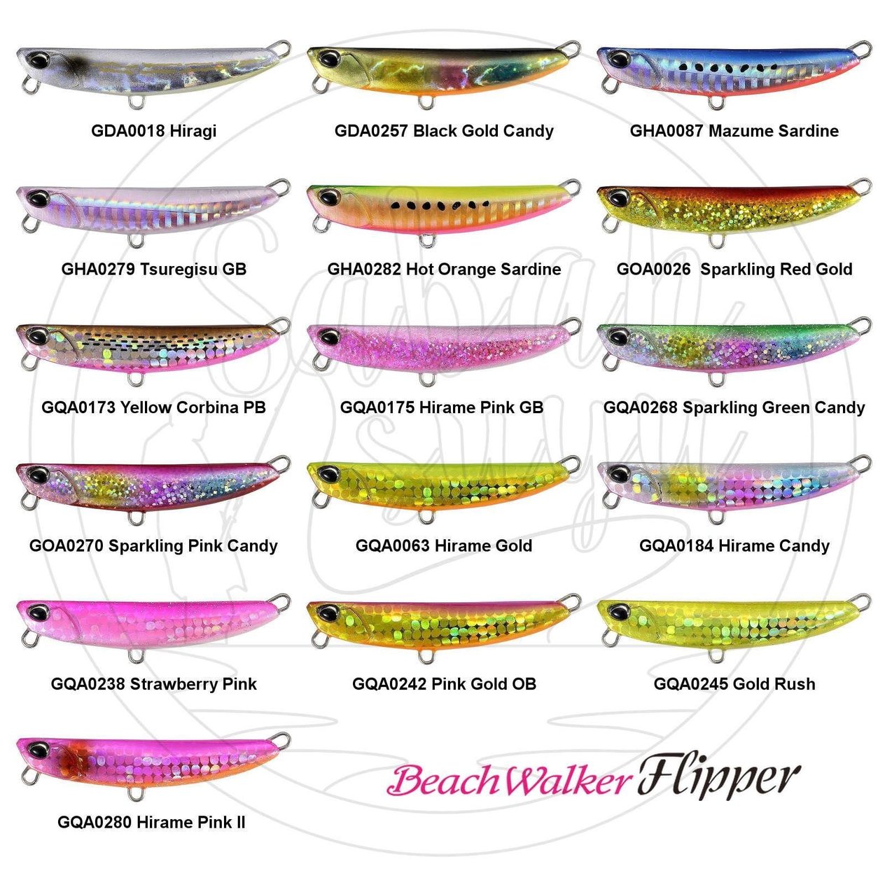 Duo Beach Walker Flipper 32 Jig Sahte Yem GQA0184 Hirame Candy