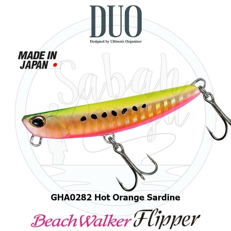 Duo Beach Walker Flipper 32 Jig Sahte Yem GHA0282 Hot Orange Sardine