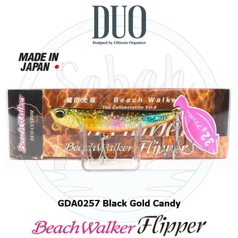 Duo Beach Walker Flipper 32 Jig Sahte Yem GDA0257 Black Gold Candy
