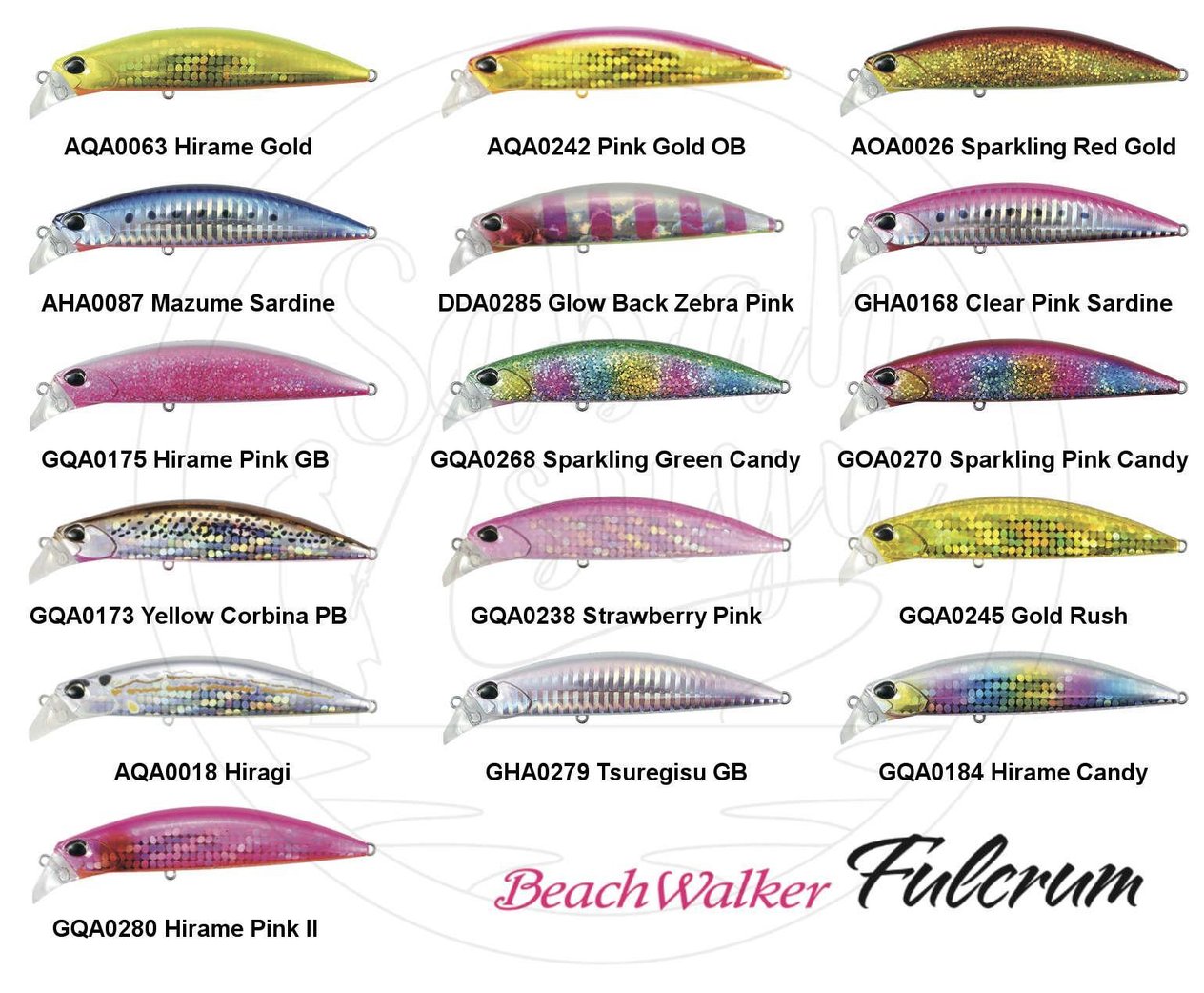 Duo Beach Walker Fulcrum 95 AOA0026 Sparkling Red Gold