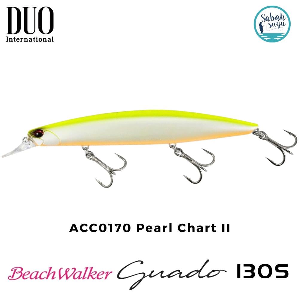 Duo Beach Walker Guado 130S ACC0170 Pearl Chart OB  II