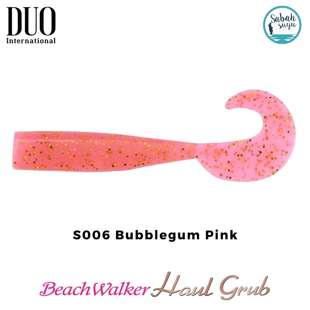 Duo Beach Walker Haul Grub Silikon Kuyruk 9.5 cm S006 Bubble Gum Pink