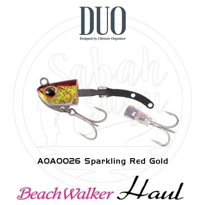 Duo Beach Walker Haul Jighead İkili Set 14gr. AOA0026 Sparkling Red Gold