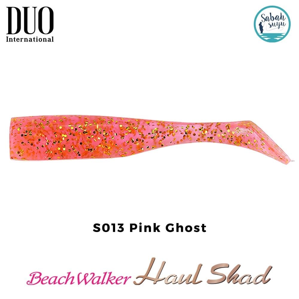 Duo Beach Walker Haul Shad Silikon Kuyruk 9.5 cm S013 Pink Ghost