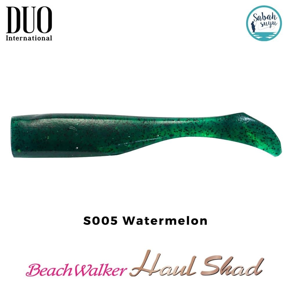 Duo Beach Walker Haul Shad Silikon Kuyruk 9.5 cm S005 Watermelon
