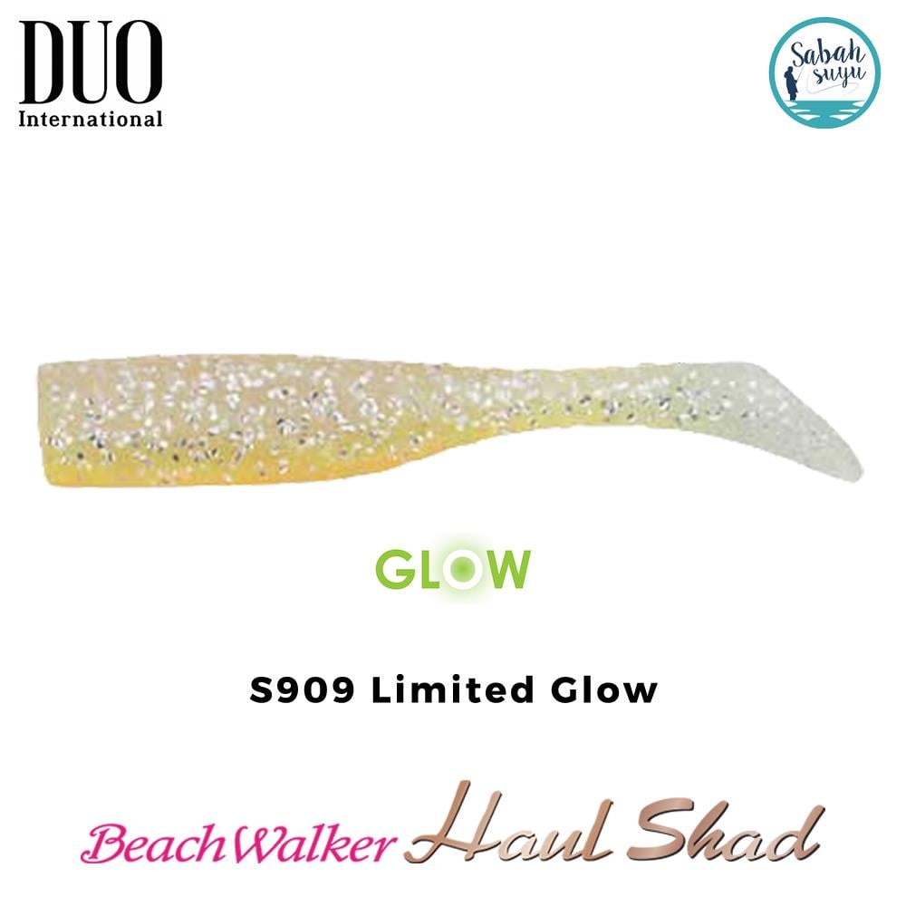 Duo Beach Walker Haul Shad Silikon Kuyruk 9.5 cm S909 Limited Glow