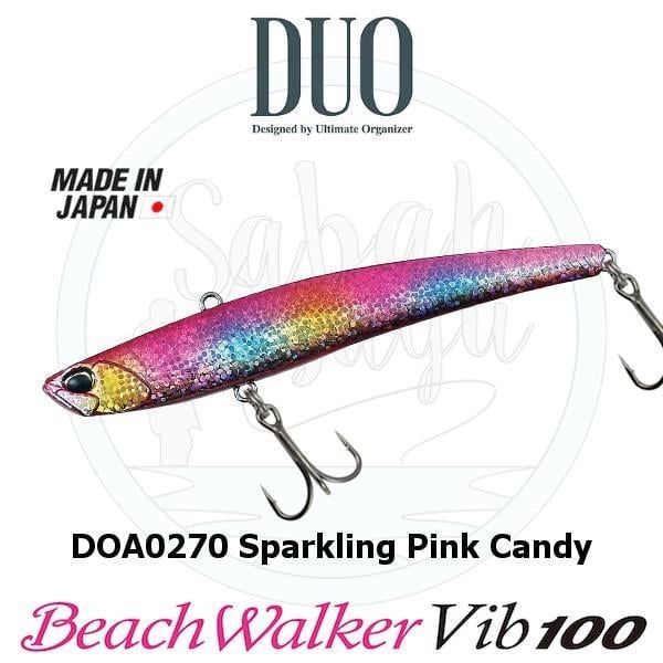 Duo Beach Walker Vib 100 DOA0270 Sparkling Pink Candy