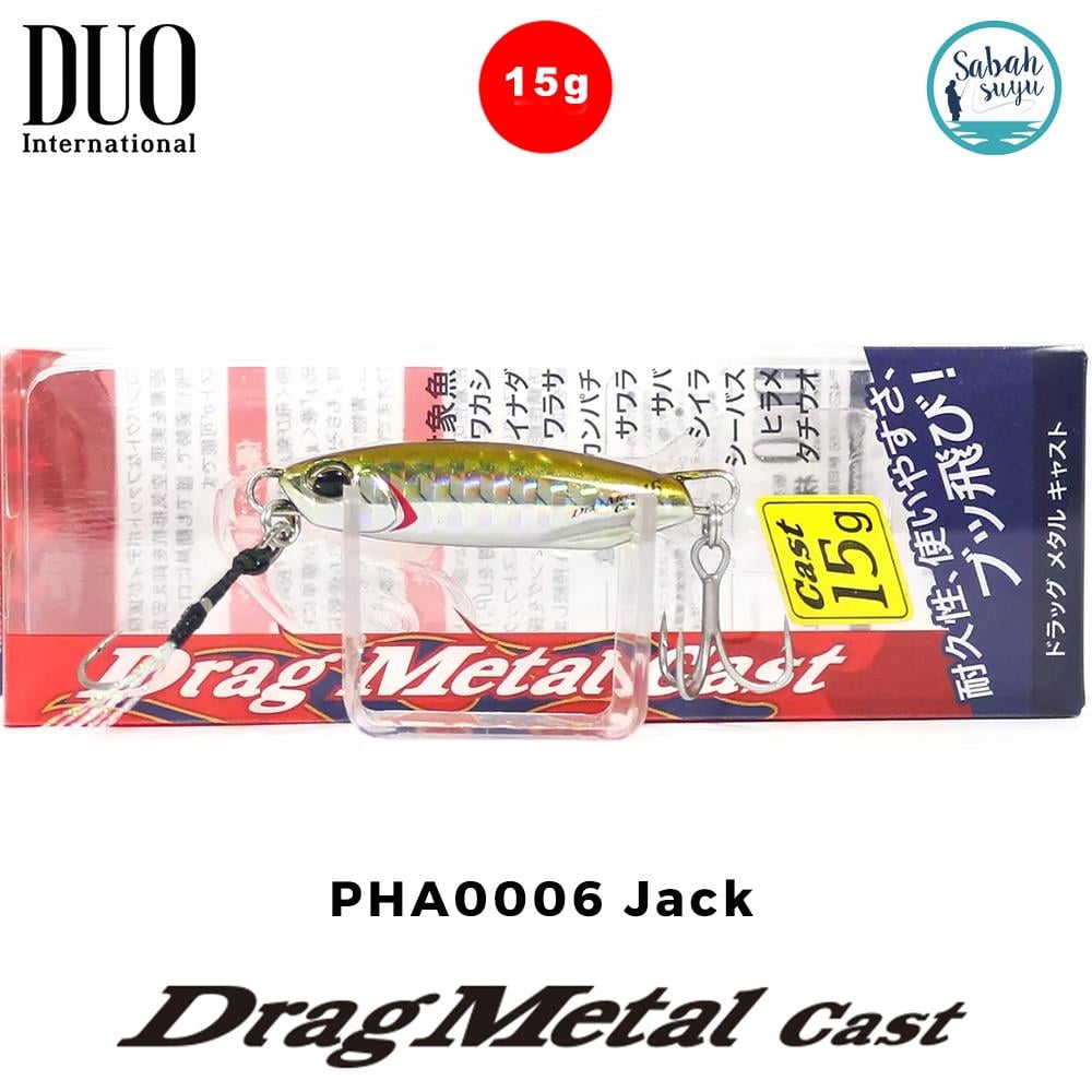 Duo Drag Metal Cast Jig 15gr. PHA0006 Jack