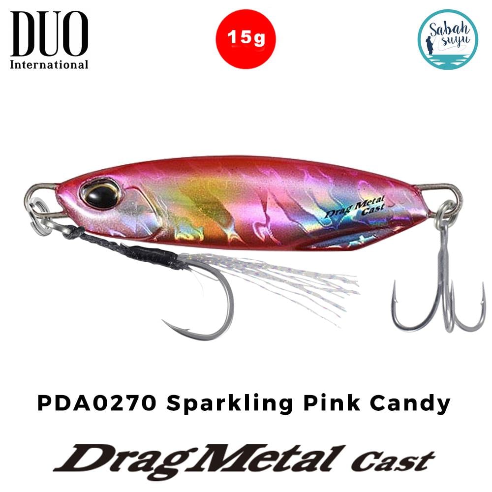 Duo Drag Metal Cast Jig 15gr. PDA0270 Sparkling Pink Candy
