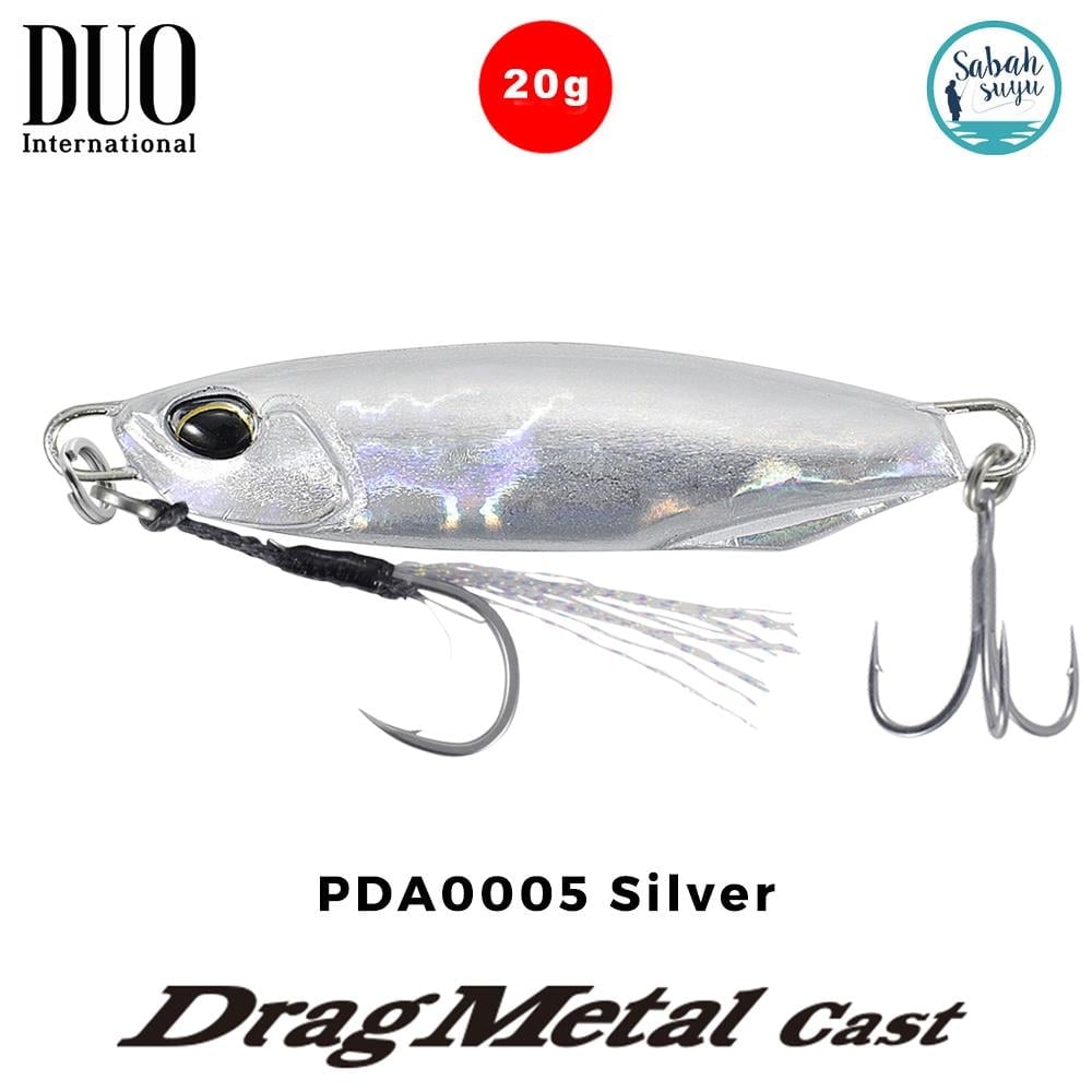 Duo Drag Metal Cast Jig 20gr. PDA0005 Silver