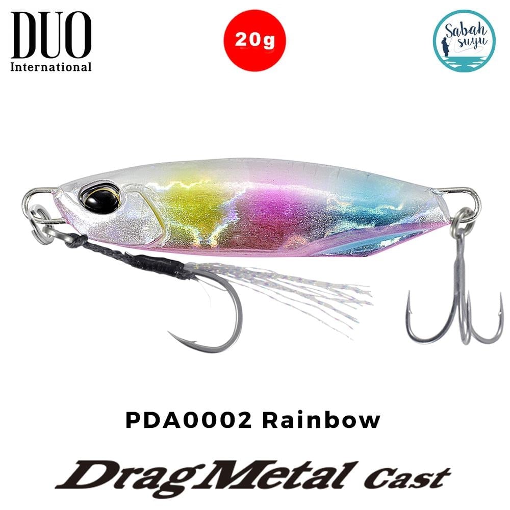 Duo Drag Metal Cast Jig 20gr. PDA0002 Rainbow