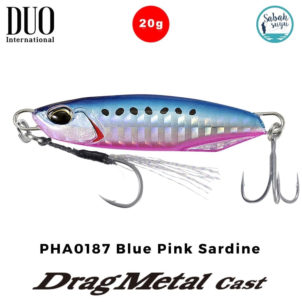 Duo Drag Metal Cast Jig 20gr. PHA0187 Blue Pink Sardine