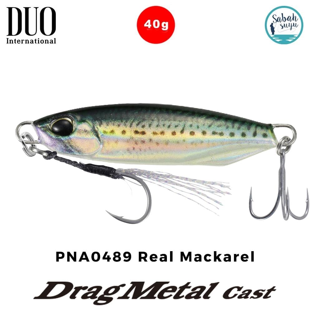 Duo Drag Metal Cast Jig 40gr. PNA0489 Real Mackerel